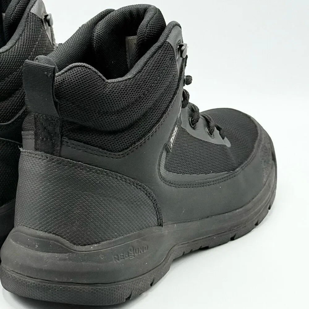 Bogs Shale Mid Glacialgrip WP Black Work Boots - Men’s US 9 / EU 42